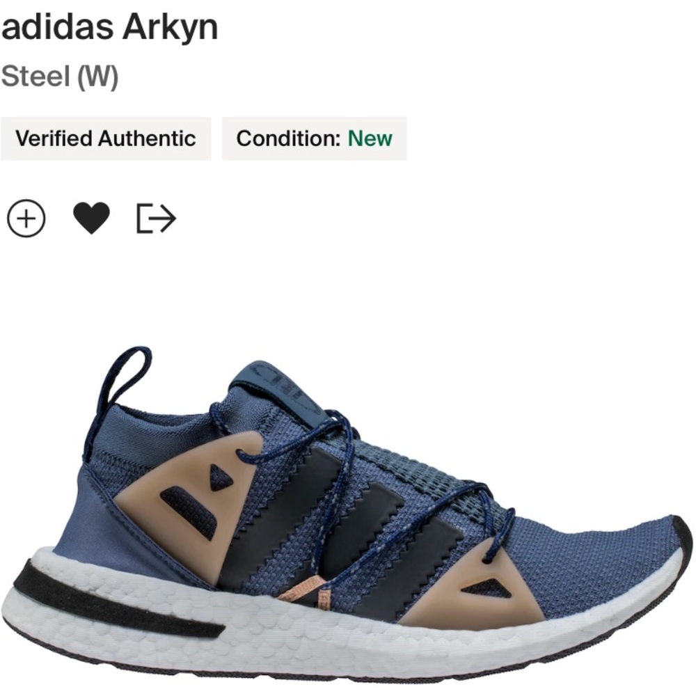 Adidas Arkyn Running Shoes in Steel Size 8 EUC
